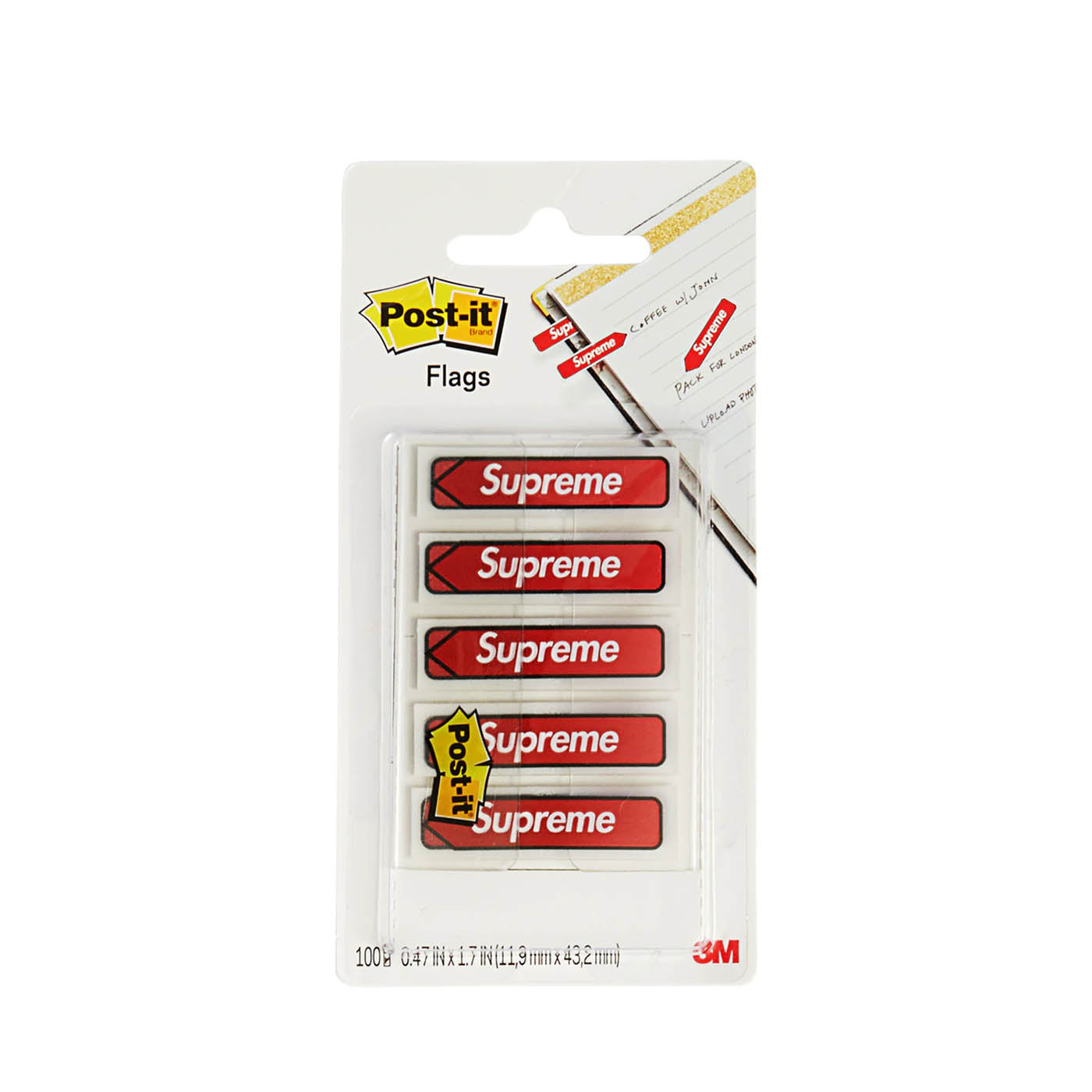 SUPREME POST IT FLAGS -