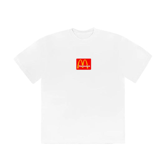 TRAVIS SCOTT X MCDONALDS SESAME TEE WHITE -