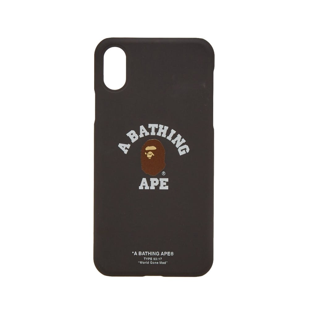 BAPE COLLEGE BLACK IPHONE 7/8 CASE -