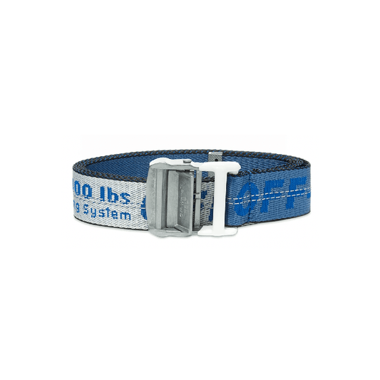 OFF WHITE DENIM BELT LIGHT BLUE (NEW) - ONE SIZE