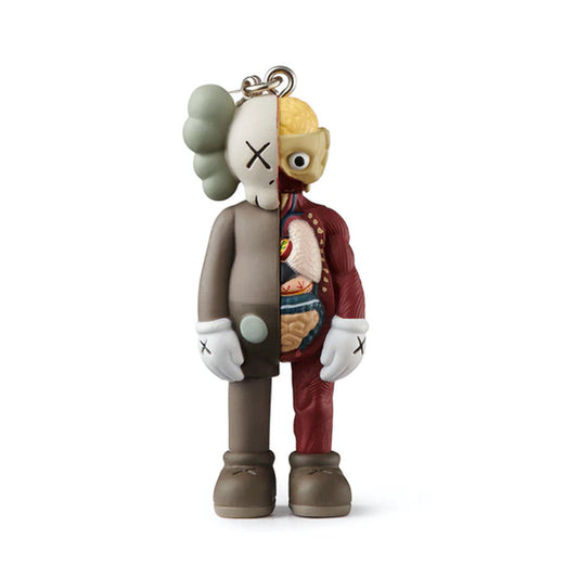 KAWS TOKYO FIRST FLAYED KEYCHAIN (2021) BROWN ONE SIZE