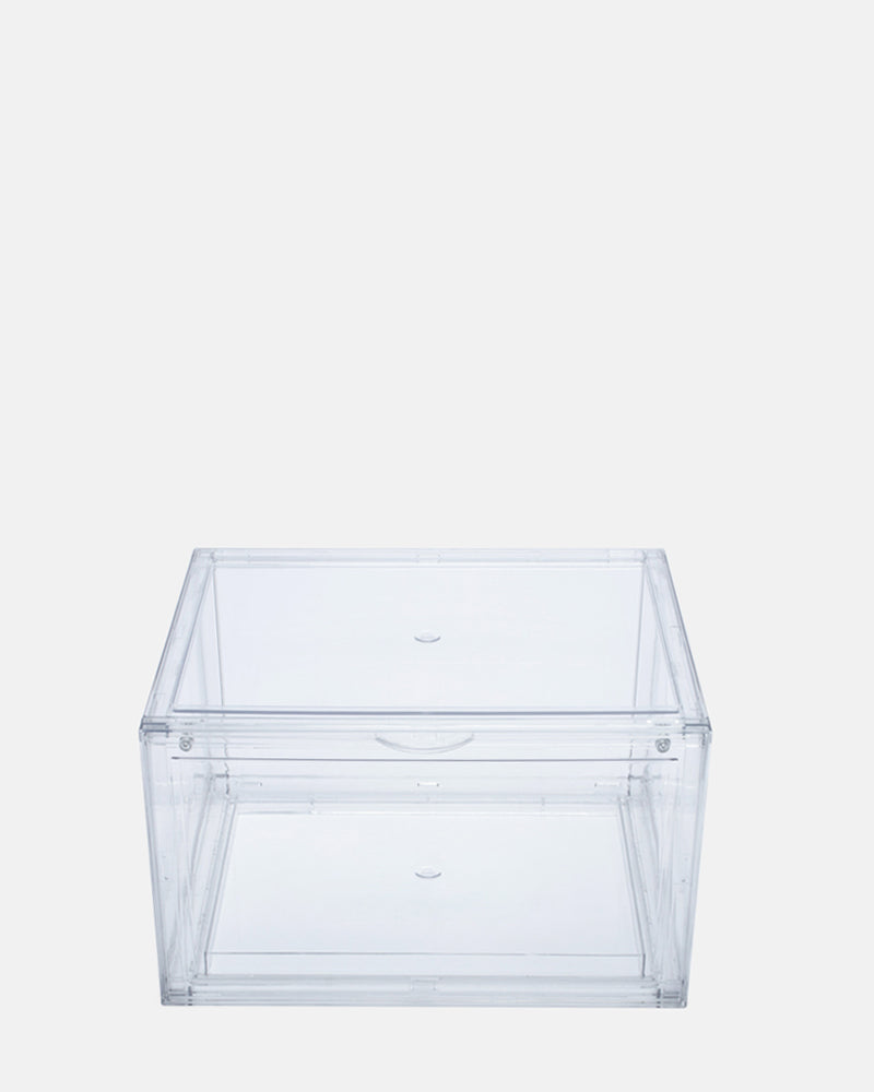 SSS ESSENTIALS ULTRA CLEAR SNEAKER DISPLAY CRATE (SIDE OPENING)