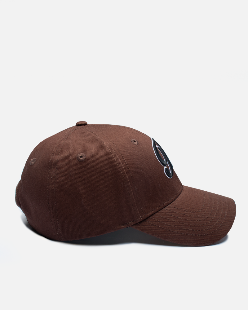 SSS REALISM PREMIUM TWILL LOGO BASEBALL CAP MOCHA