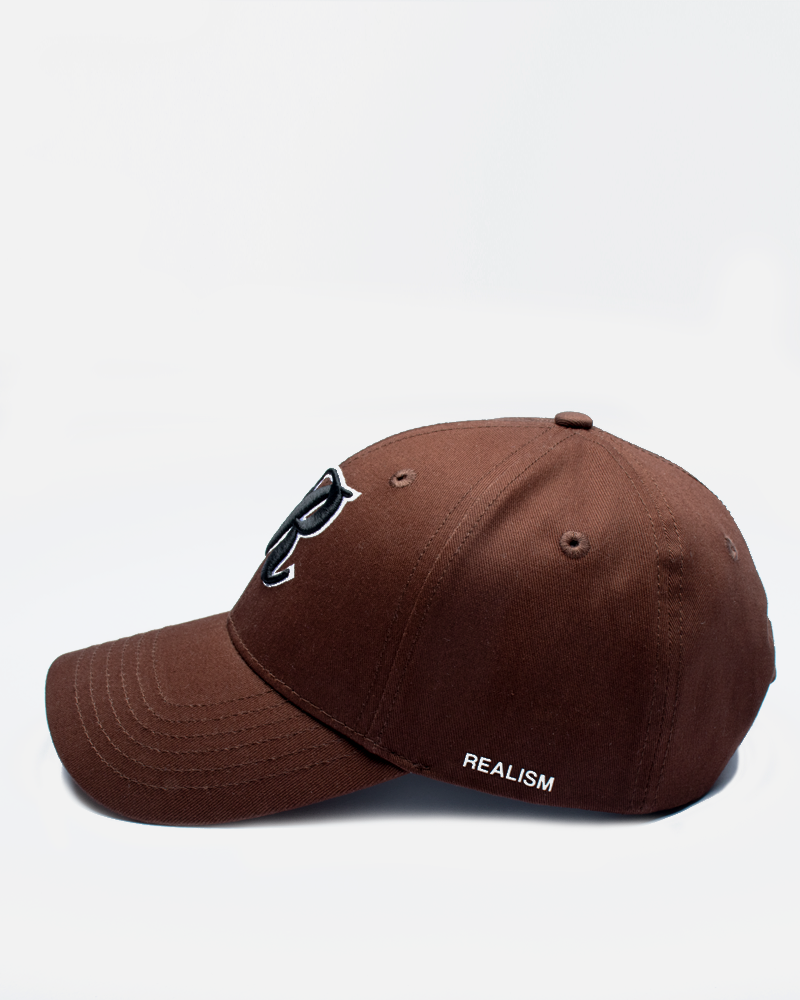 SSS REALISM PREMIUM TWILL LOGO BASEBALL CAP MOCHA