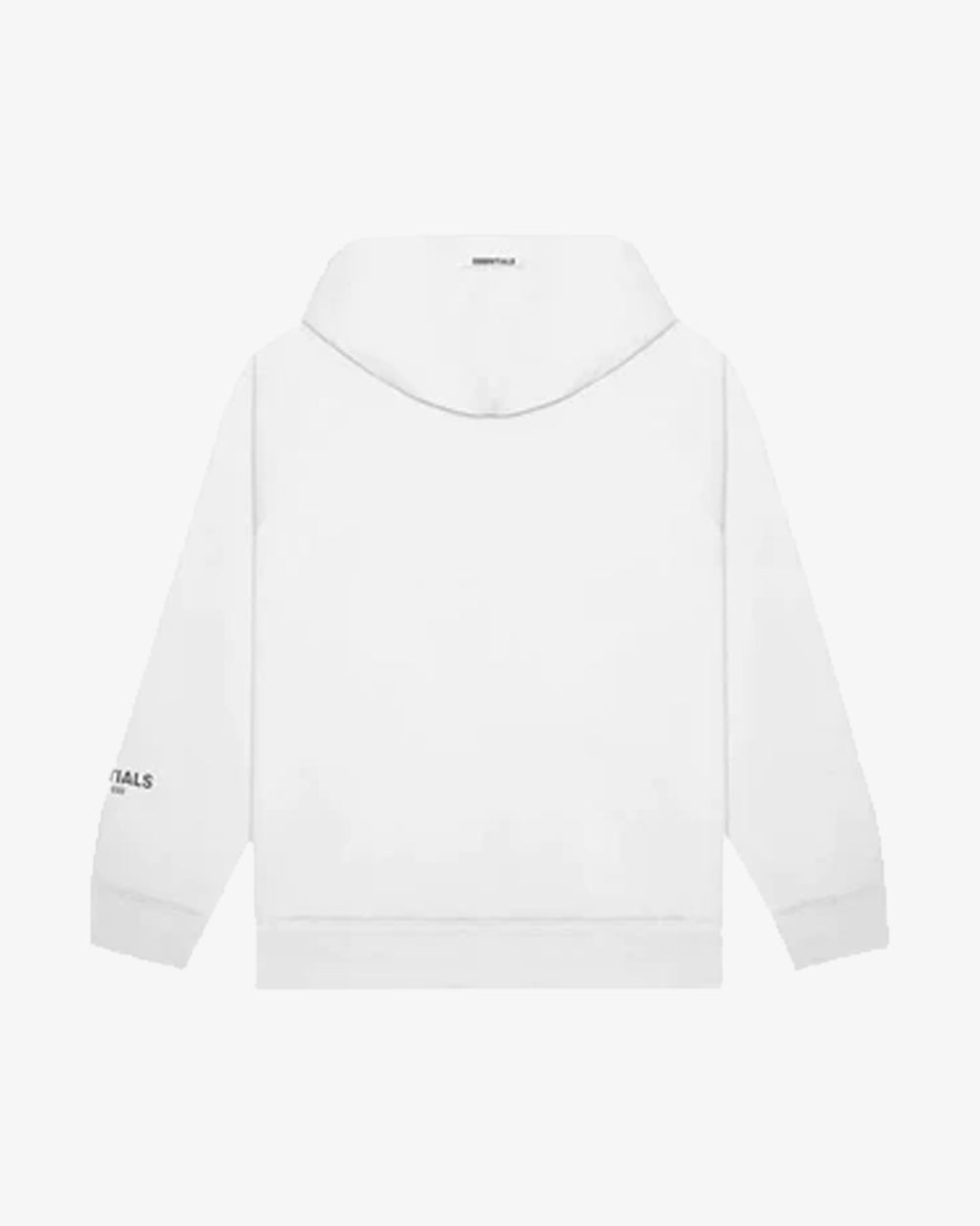 FOG ESSENTIALS SS20 SILICON APPLIQUE HOODIE WHITE