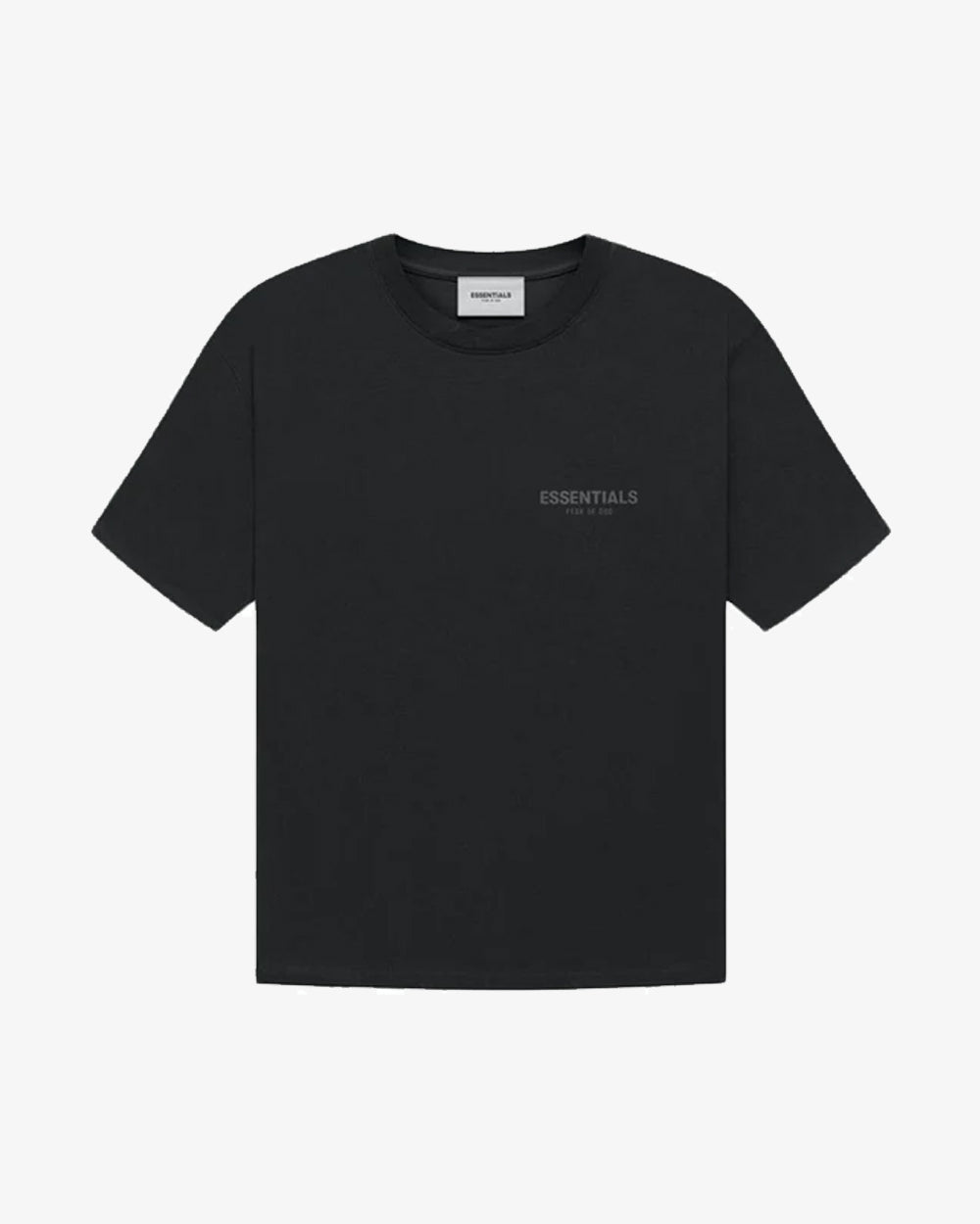 FOG ESSENTIALS FW21 CHEST REFLECTIVE LOGO BLACK TEE