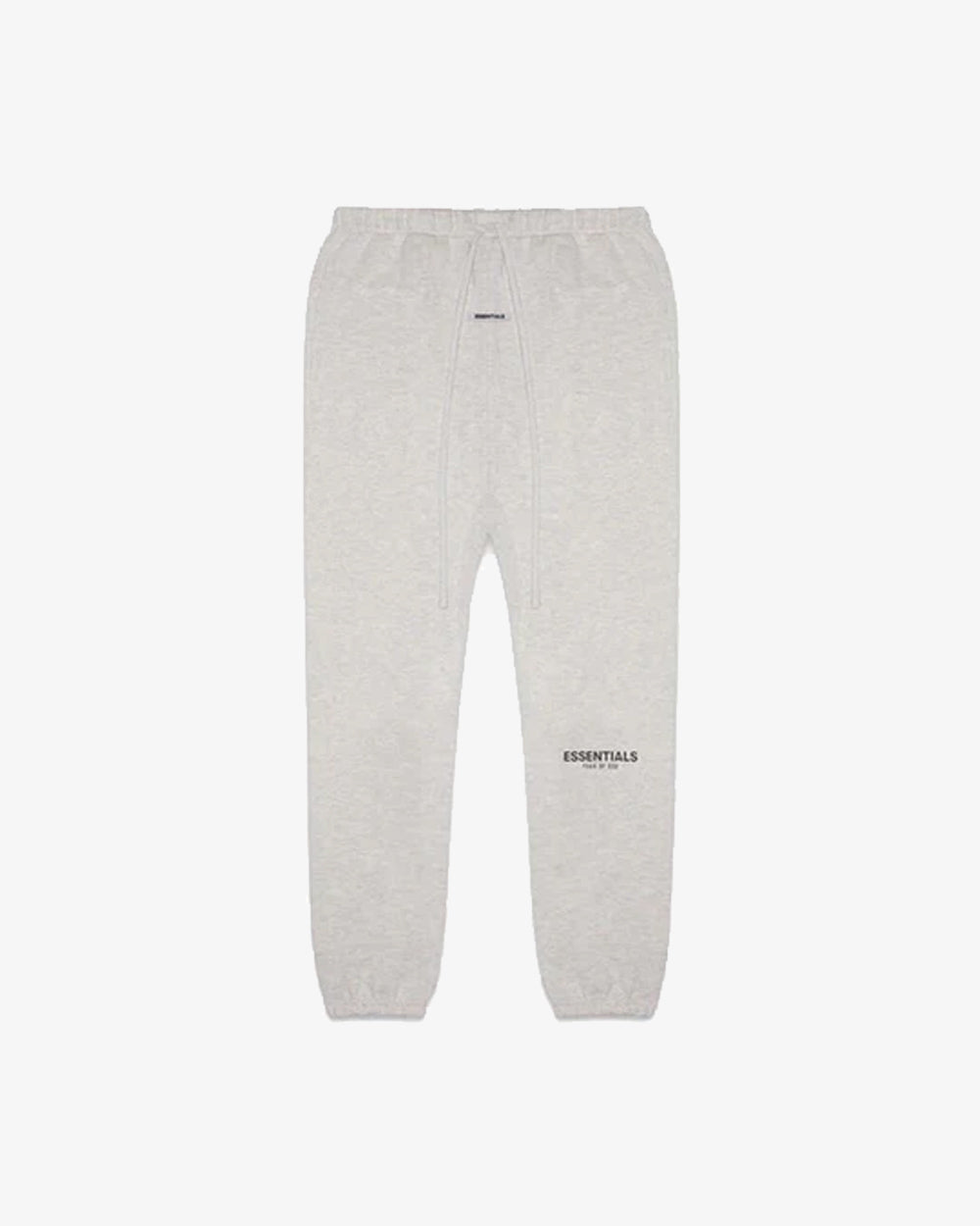 FEAR OF GOD FOG ESSENTIALS SS21 REFLECTIVE SWEAT PANTS HEATHER OATMEAL