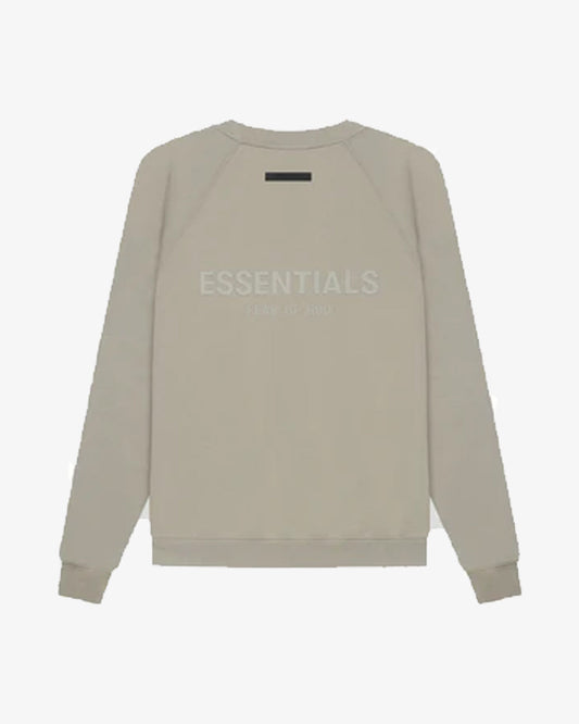 FOG ESSENTIALS SS21 SILICON APPLIQUE LOGO MOSS CREWNECK