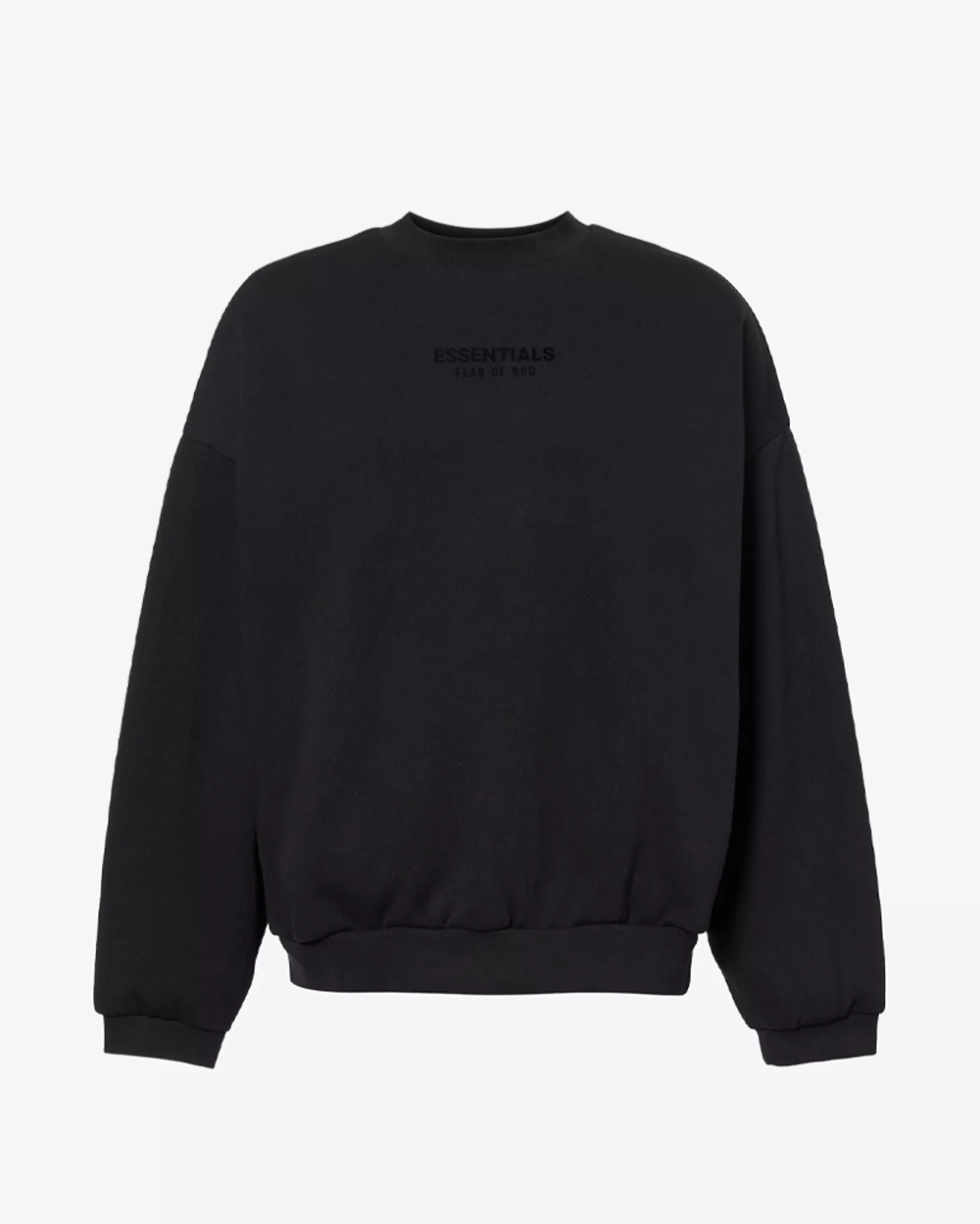 FOG ESSENTIALS FW23 JET BLACK CREWNECK