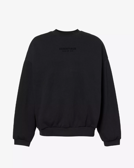 FOG ESSENTIALS FW23 JET BLACK CREWNECK