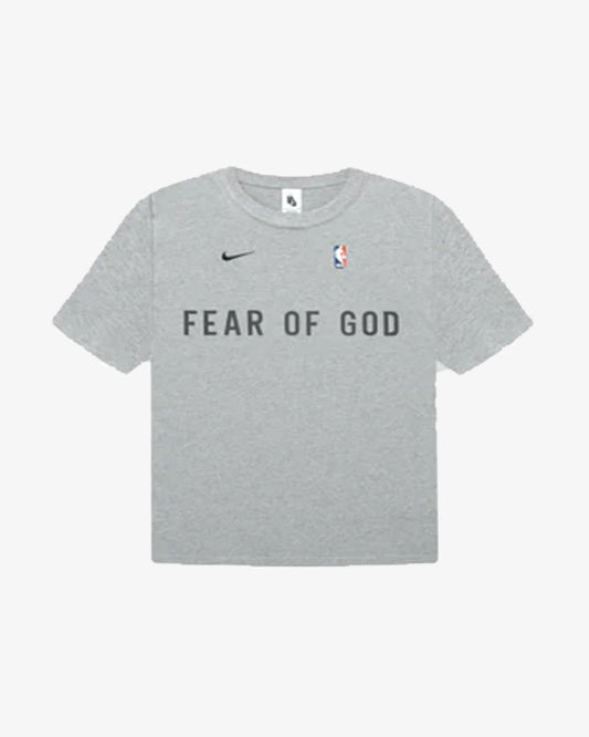 NIKE FEAR OF GOD FOG FW20 WARM UP TEE HEATHER GREY (NEW)