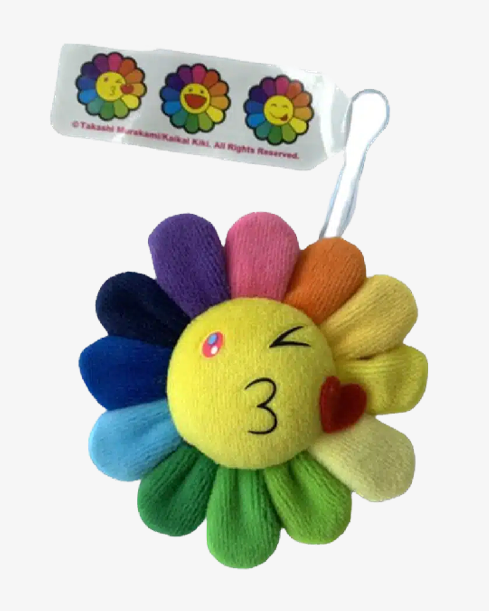 TAKASHI MURAKAMI FLOWER EMOJI KEYCHAIN (A) (NEW)