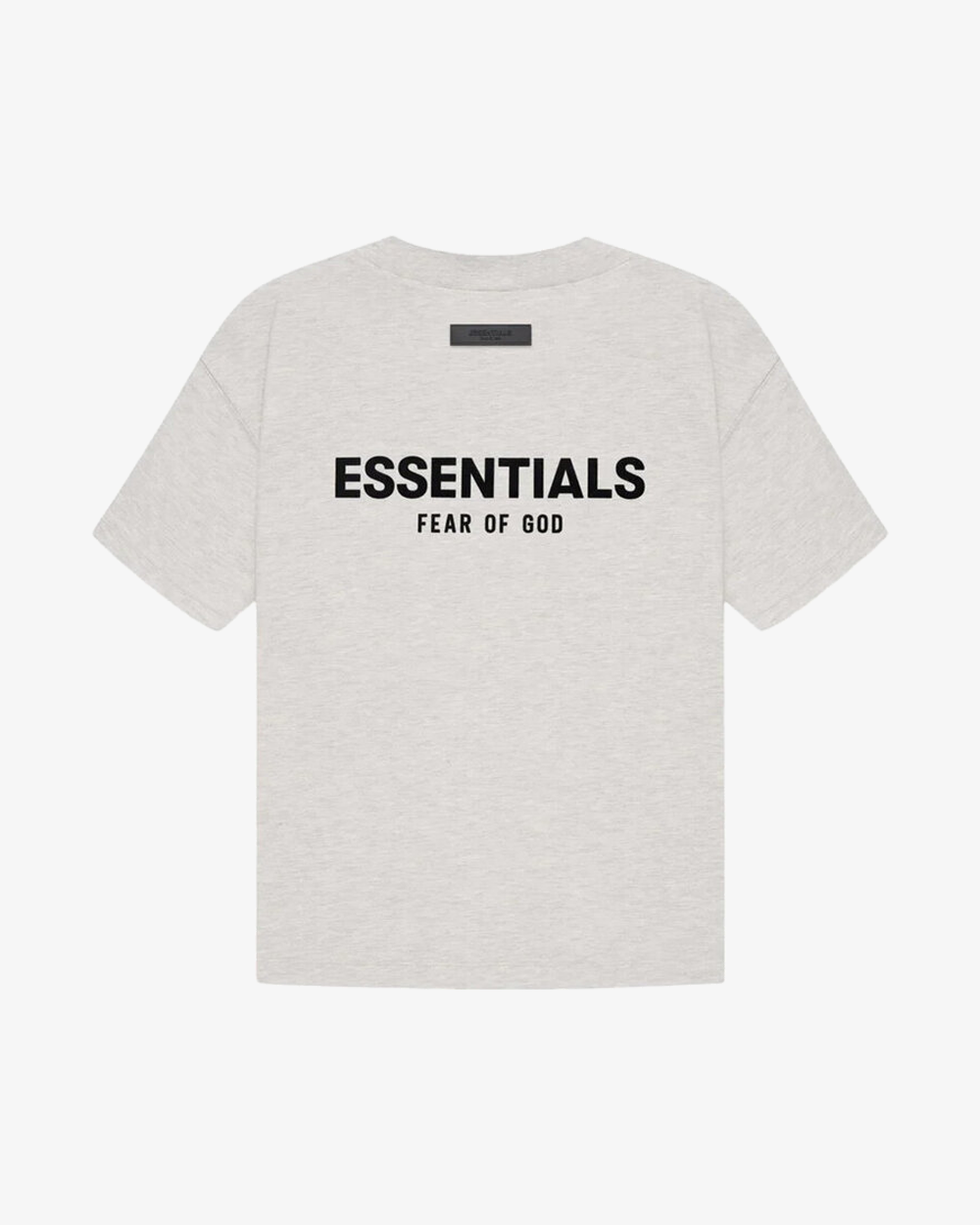 FEAR OF GOD FOG ESSENTIALS SS22 TEE LIGHT OATMEAL