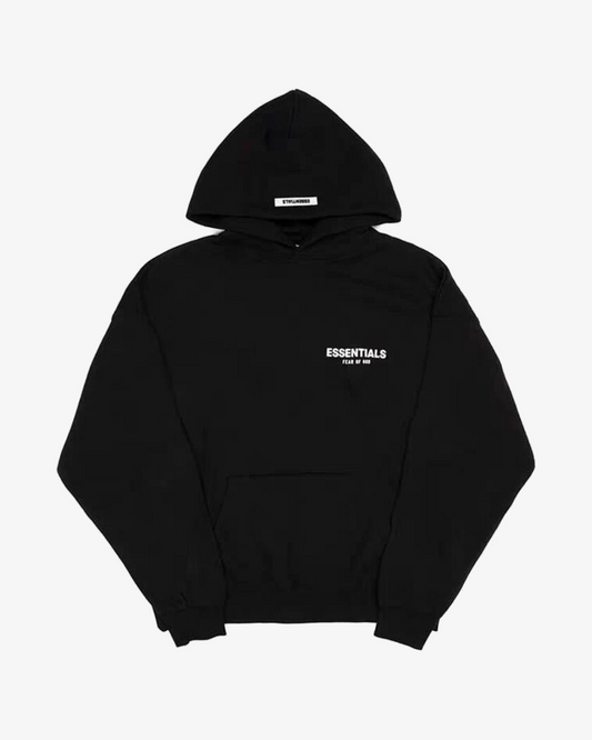 FOG ESSENTIALS SHANIQWA JARVIS PHOTO SERIES BLACK HOODIE