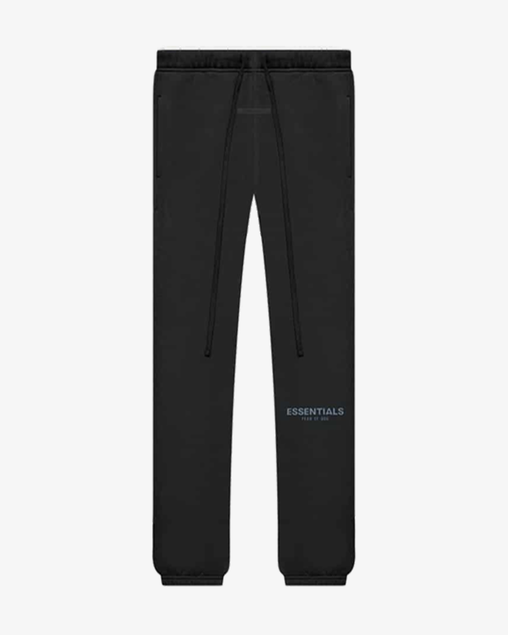 FEAR OF GOD FOG ESSENTIALS SS21 REFLECTIVE SWEAT PANTS BLACK