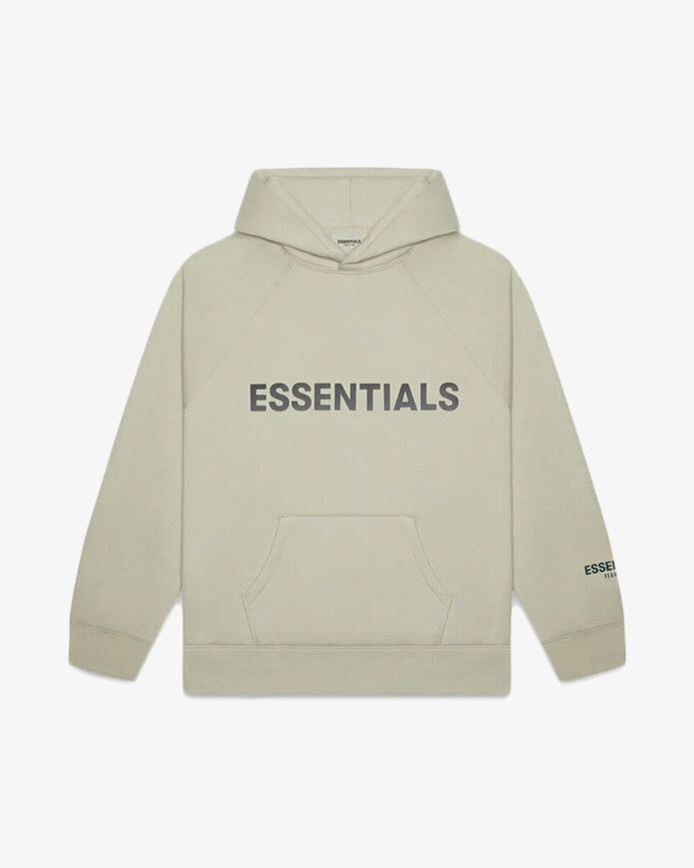 FOG ESSENTIALS SS20 SILICON APPLIQUE HOODIE MOSS