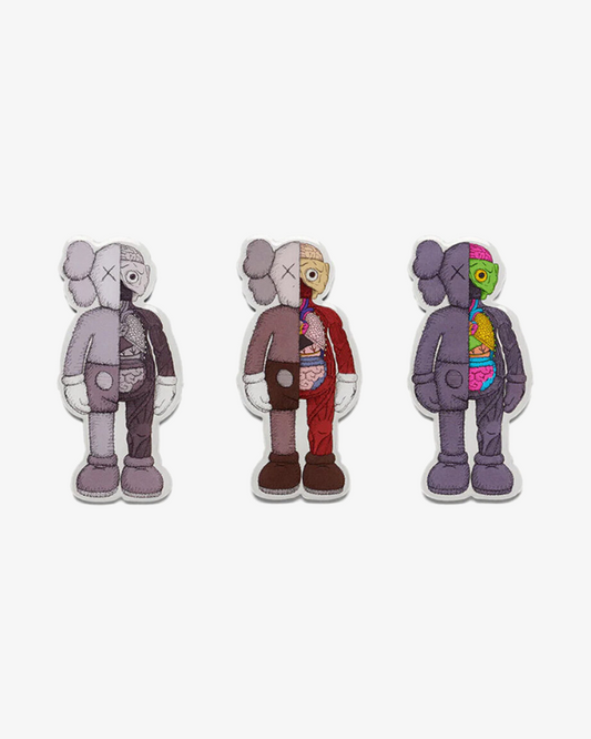 KAWS X NGV FLAYED MAGNET SET OF 3