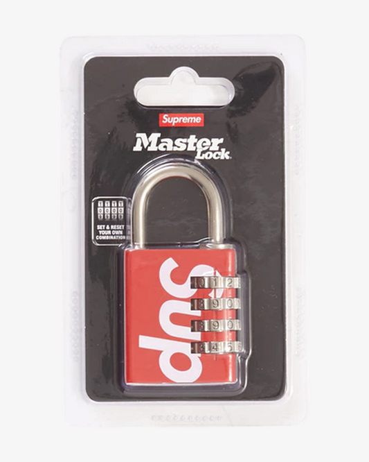 SUPREME SS19 MASTER LOCK RED