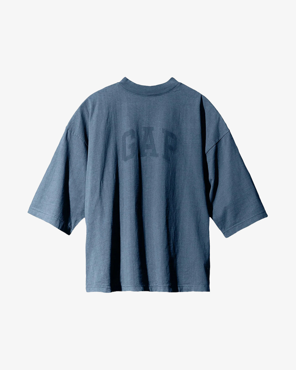 YEEZY GAP ENGINEERED BY BALENCIAGA DOVE 3/4 SLEEVE DARK BLUE TEE (NEW)