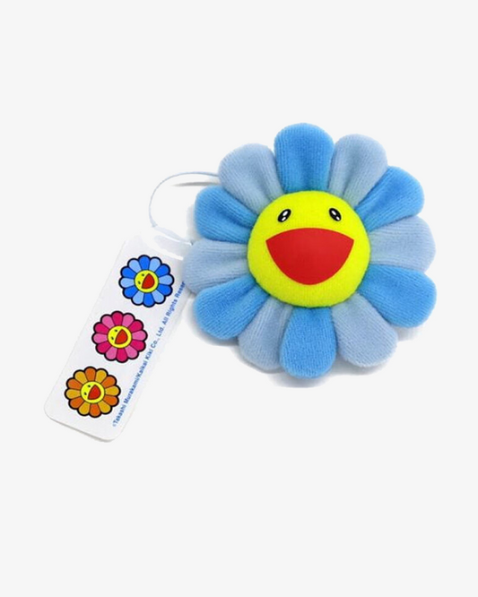 TAKASHI MURAKAMI BLUE FLOWER PIN