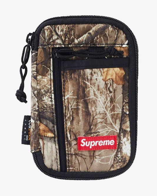 SUPREME FW19 SMALL ZIP POUCH CAMO -