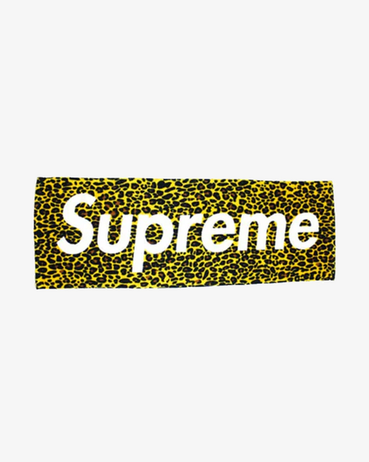 SUPREME 2009 LEOPARD YELLOW TOWEL