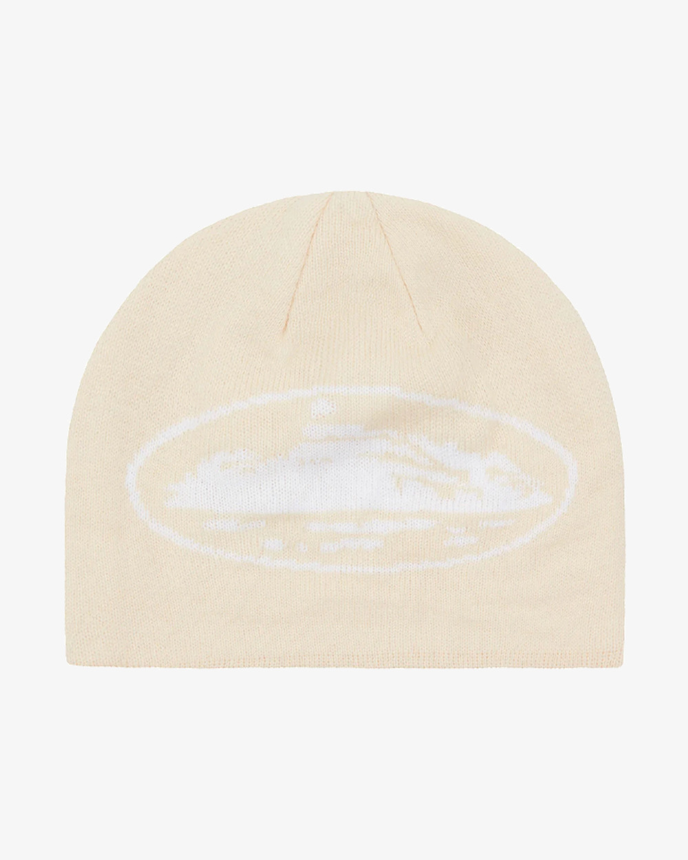 CORTEIZ ALCATRAZ SKULLY CREAM BEANIE (NEW)