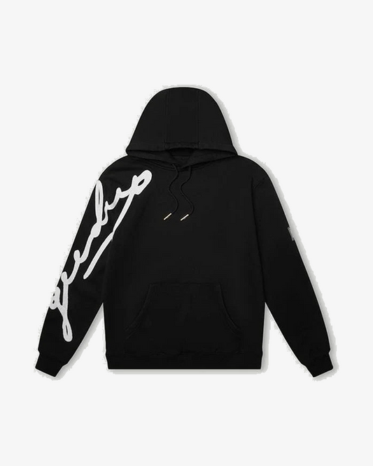 GEEDUP SIGNATURE HOODIE BLACK WHITE