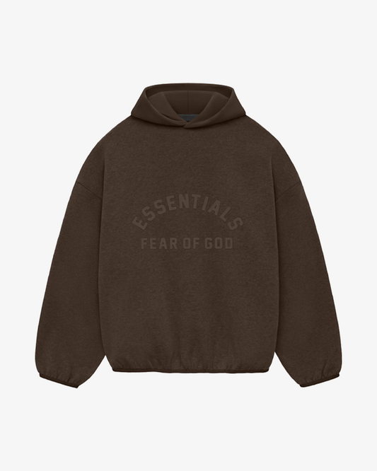 FOG ESSENTIALS SS24 CORE COLLECTION HEATHER WOOD HOODIE