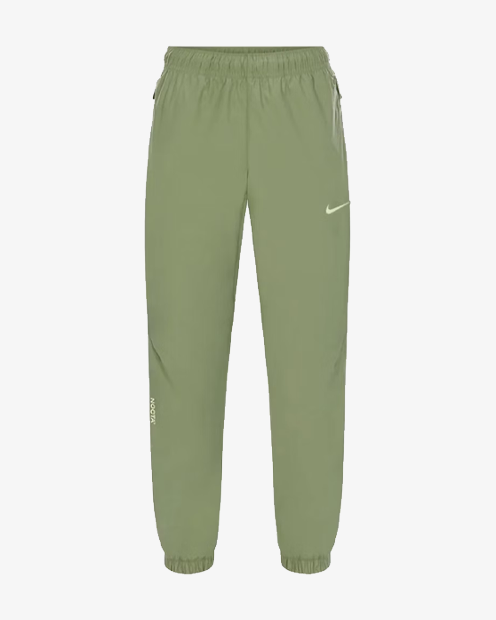 NIKE X DRAKE NOCTA NORTHSTAR NYLON TRACK PANTS OIL GREEN