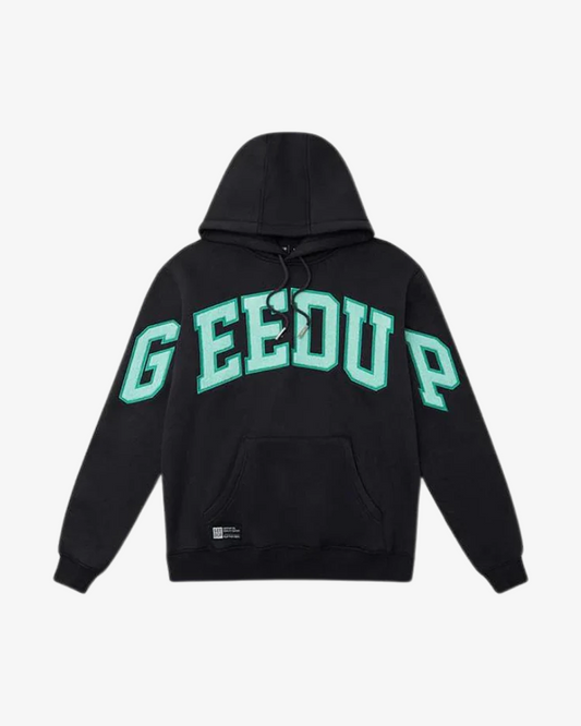 GEEDUP TEAM LOGO NAVY TEAL HOODIE