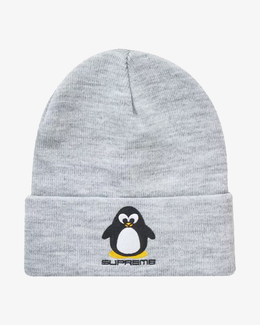 SUPREME FW20 PENGUIN HEATHER GREY BEANIE