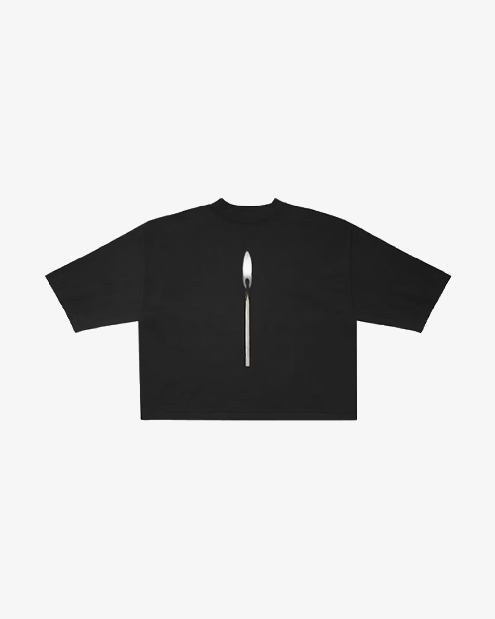 KANYE WEST DONDA 2 LIT MATCH BLACK TEE