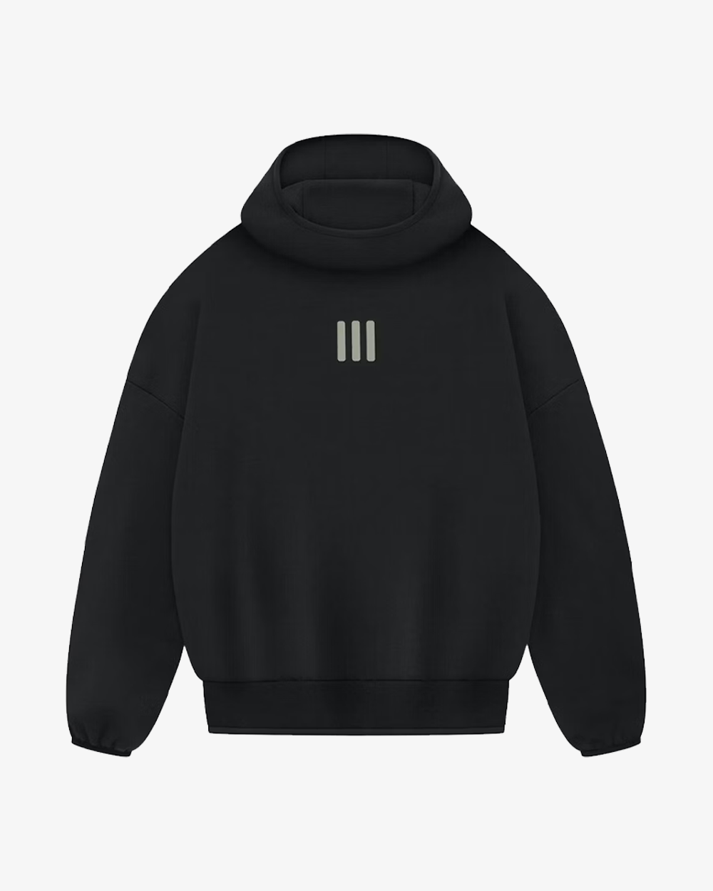 ADIDAS X FEAR OF GOD ATHLETIC HEAVY FLEECE HOODIE BLACK