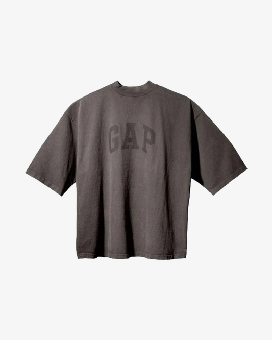 YEEZY GAP ENGINEERED BY BALENCIAGA DOVE 3/4 SLEEVE DARK GREY TEE (NEW)