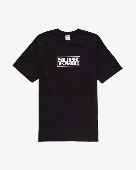 SUPREME FW24 CONNECT LOGO TEE BLACK