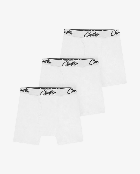 CORTEIZ ALLSTARZ WHITE BOXERS 3 PACK (NEW)