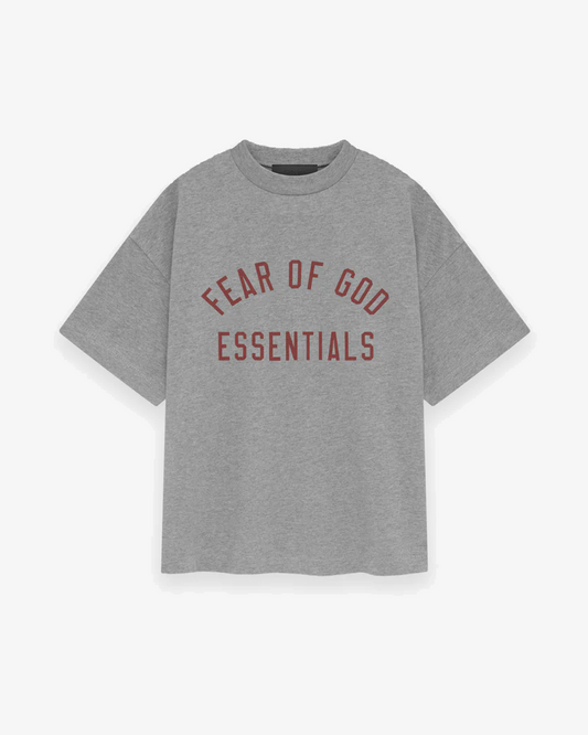 FOG ESSENTIALS FALL24 DARK HEATHER KIDS TEE