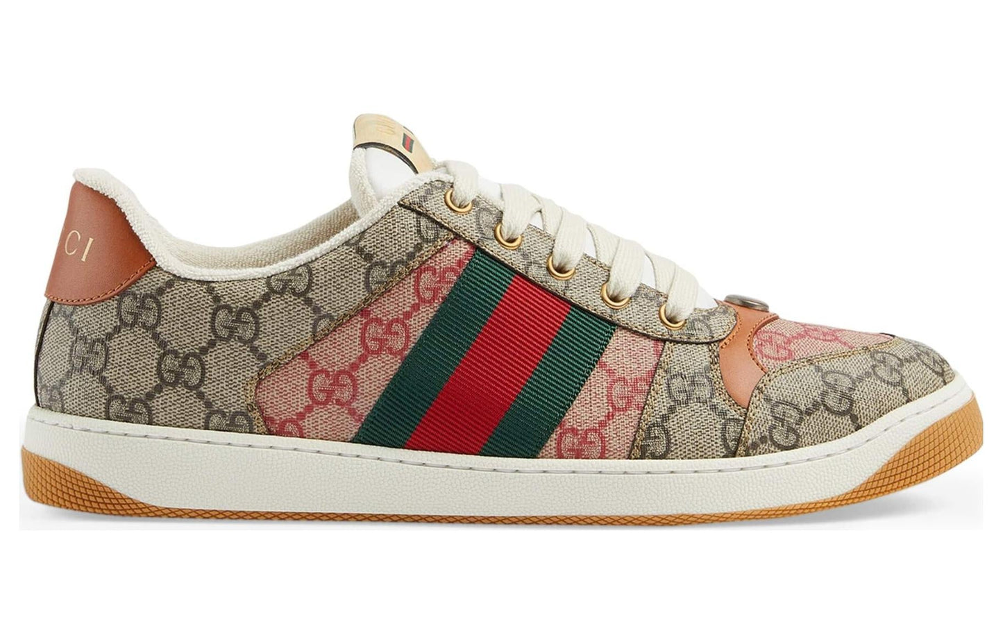 Gucci Screener Year Of The Rabbit Sneakers 'Brown Beige' 722605-FABFO-9791