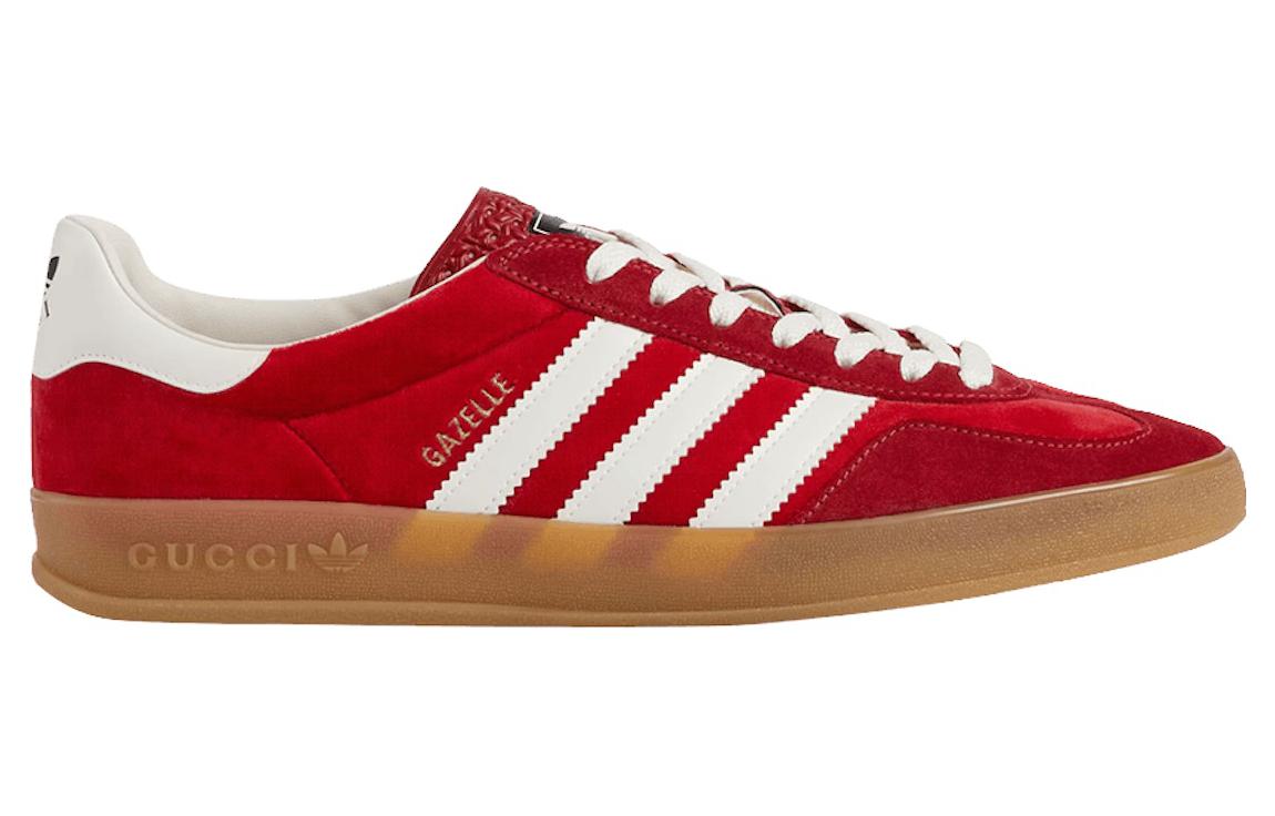 adidas x Gucci Gazelle 'Red Velvet' 707848-9STU0-6360