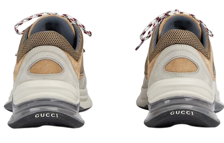 (WMNS) Gucci Run Suede Sneakers 'Beige Tan' 746939-AAB62-1441