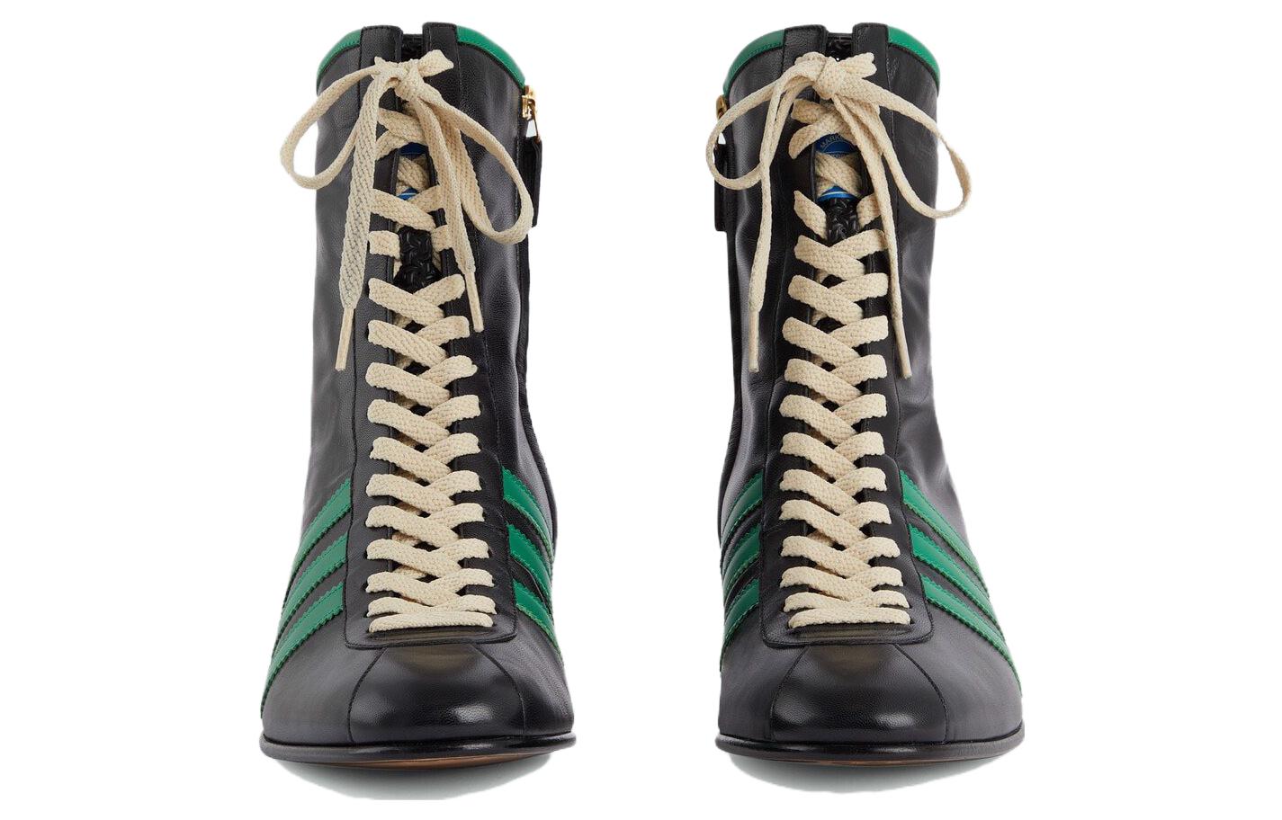 Gucci x Adidas Originals Boots 'Black Green' 714871-AAA99-1043