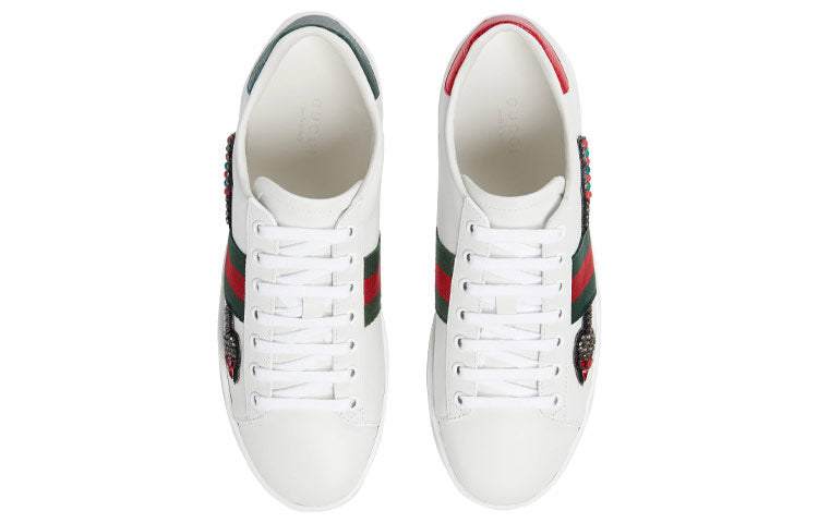 (WMNS) Gucci Ace Embroidered 'Arrow' 454551-02JP0-9064