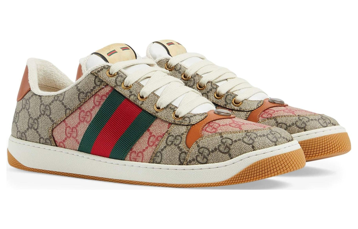 Gucci Screener Year Of The Rabbit Sneakers 'Brown Beige' 722605-FABFO-9791