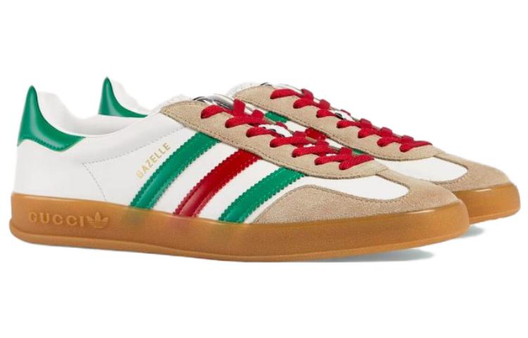 adidas x Gucci Gazelle 'White Green Red' 726488-AAA43-9547