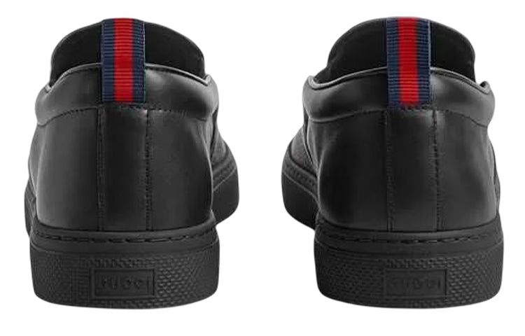 Gucci GG Supreme Slip-On 'Black' 407362-KWZK0-1082