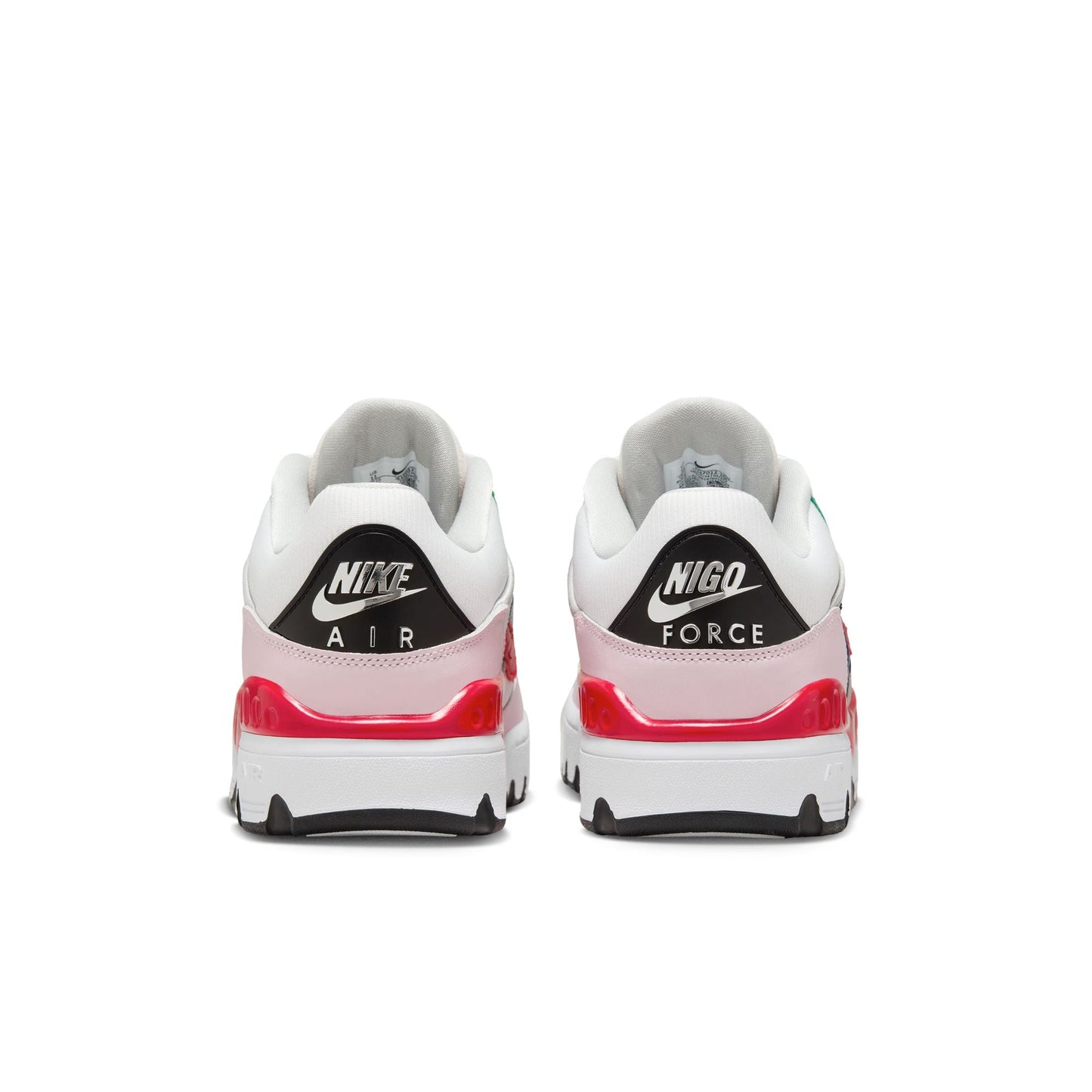 NIKE X NIGO AIR FORCE 3 - WHITE/ UNIVERSITYRED/ TOURYELLOW