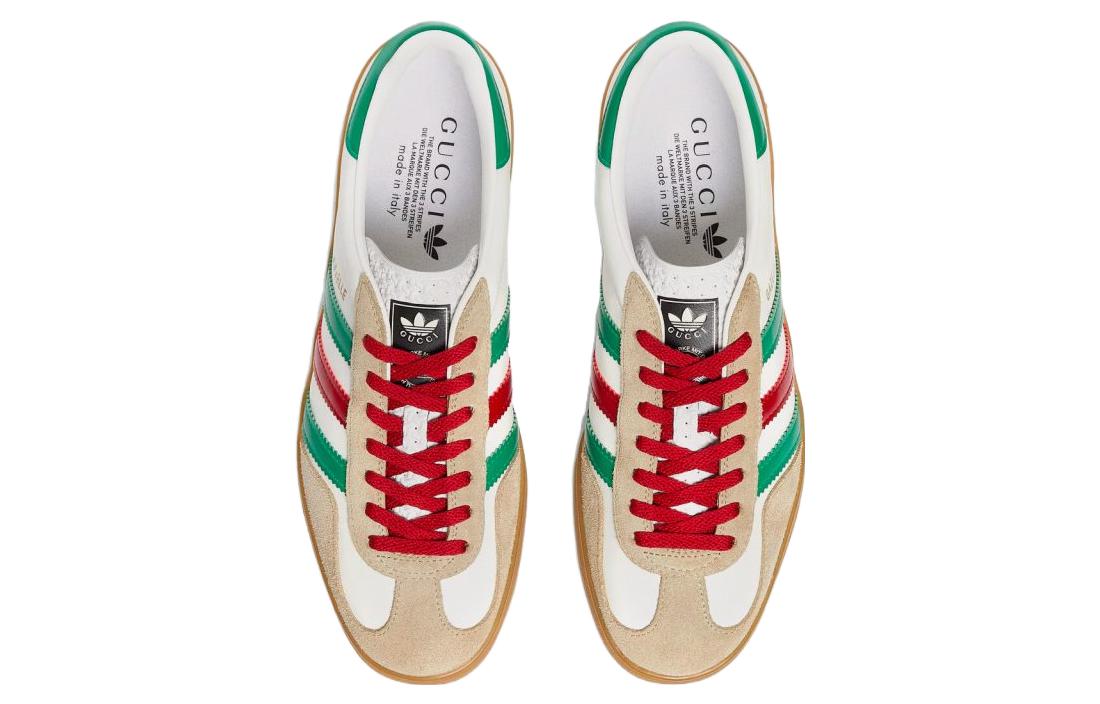 adidas x Gucci Gazelle 'White Green Red' 726488-AAA43-9547