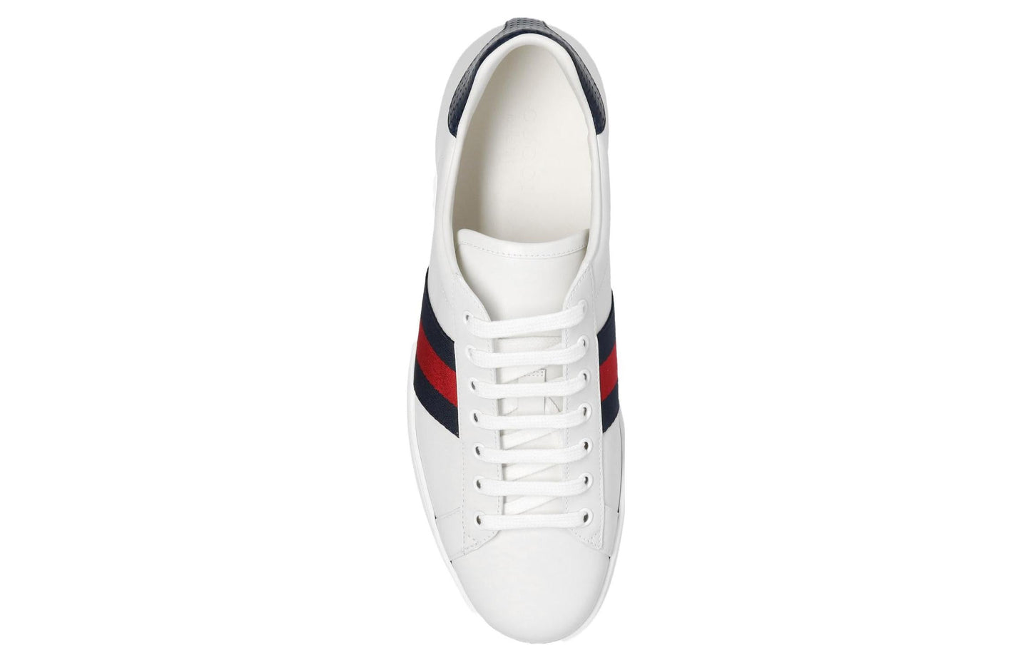 Gucci Ace Leather 'White Blue' 386750-02JR0-9072