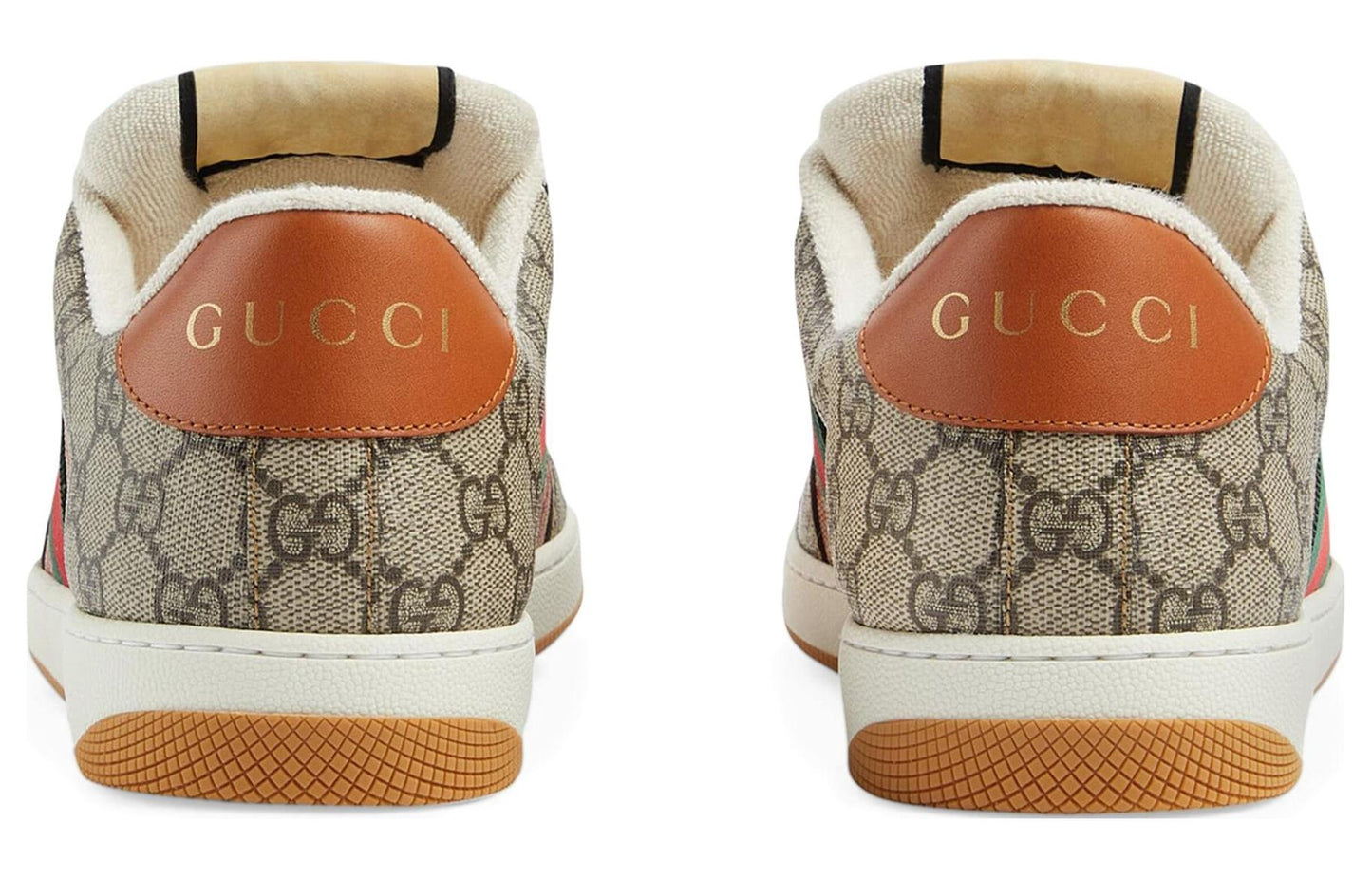 Gucci Screener Year Of The Rabbit Sneakers 'Brown Beige' 722605-FABFO-9791